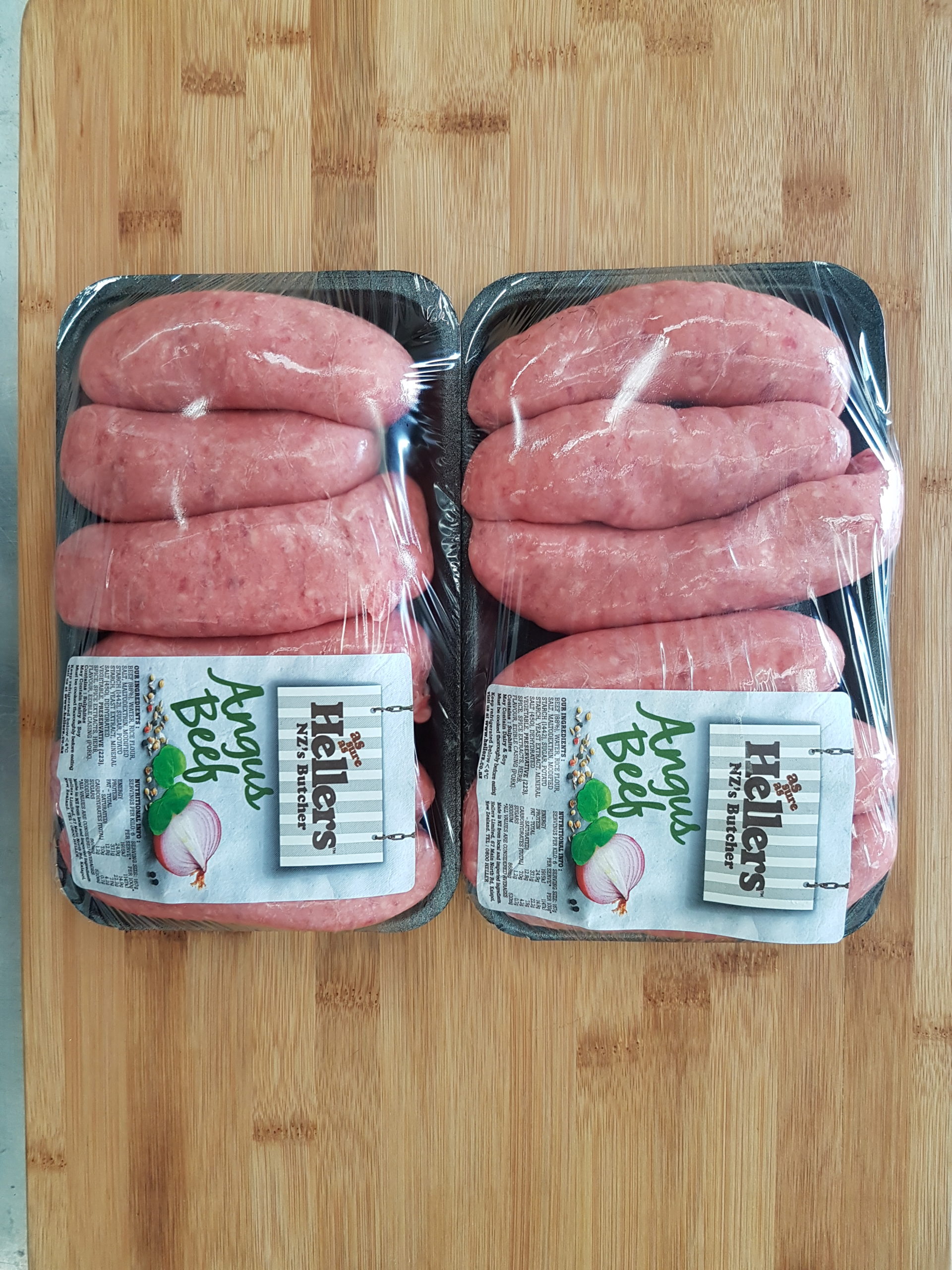 Angus Beef Sausages 6 Pack Hamilton Wholesale Meat