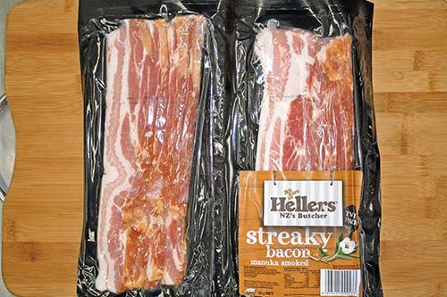 Hellers - Streaky Bacon - 2x 500g
