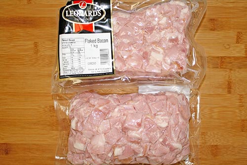Leonards - Flaked Bacon - 1kg