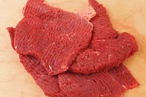 BBQ Rump Steaks - Sliced, Tenderized, Packed