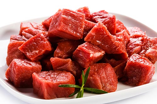 Diced Prime Beef Steak