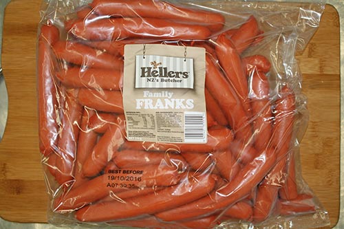 Hellers - Family Franks - 3kg