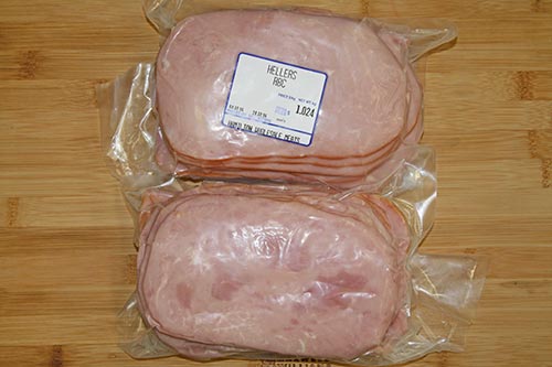 Hellers - Sliced Manuka Leg Ham - 1kg