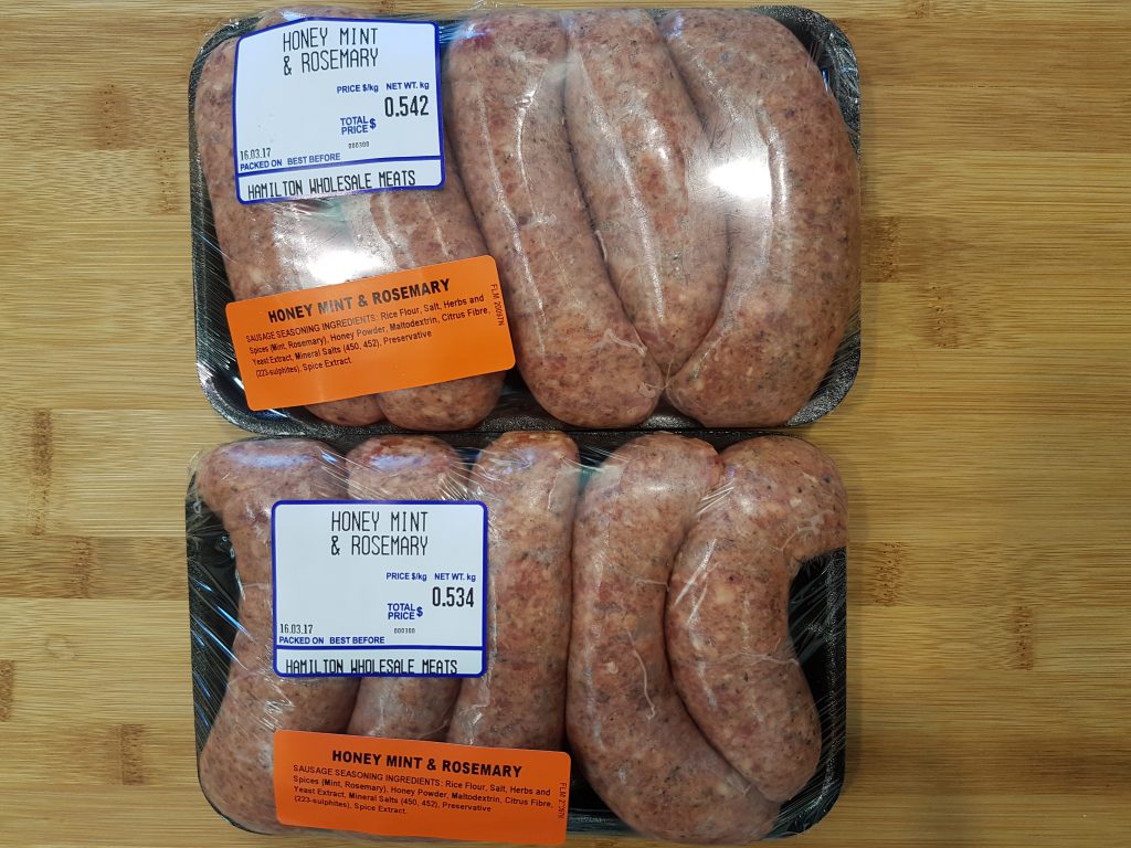 Pacific Gold 5inch Precooked Sausages 5kg Hamilton Wholesale Meat