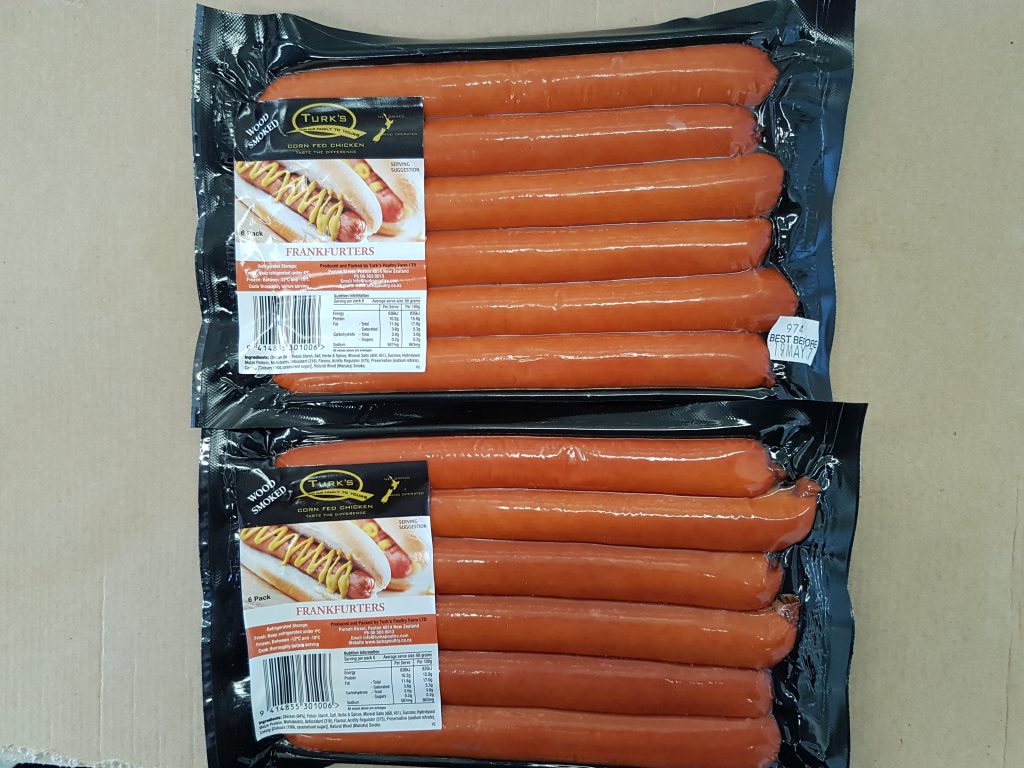 Cheese Kransky Sausages 2.5kg Hamilton Wholesale Meat