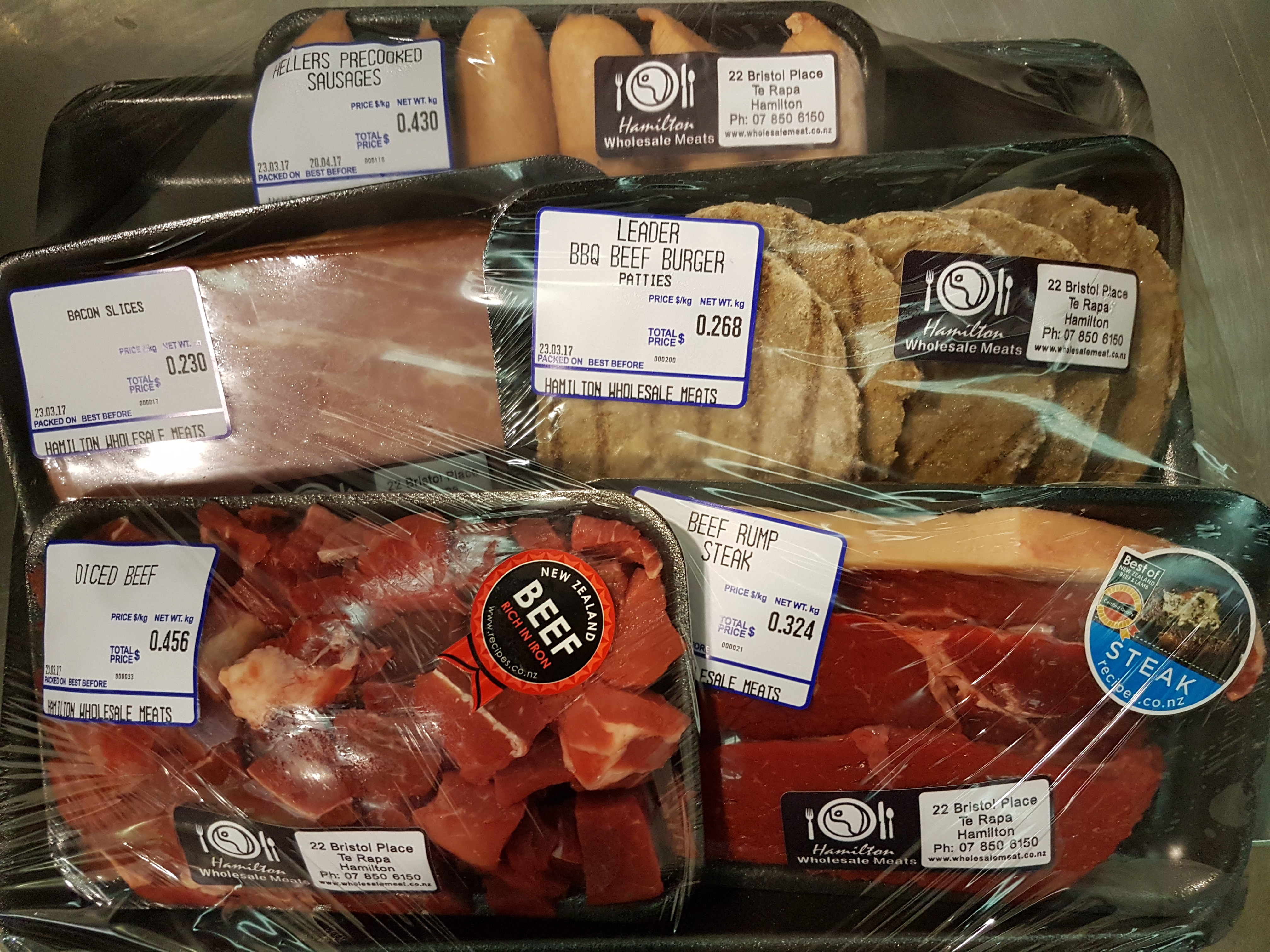 25 Raffle Pack Hamilton Wholesale Meat